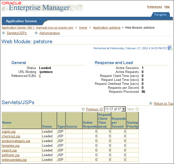 Text description of em_petwebmodule.gif follows.