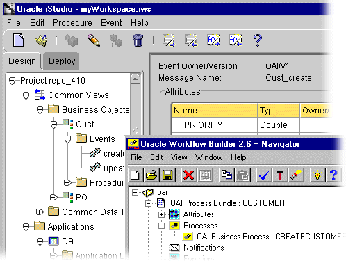 Workflow Builder and iStudio