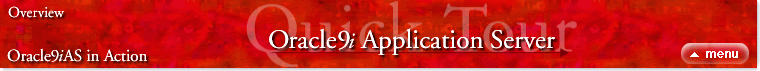 Overview - Oracle9iAS in action