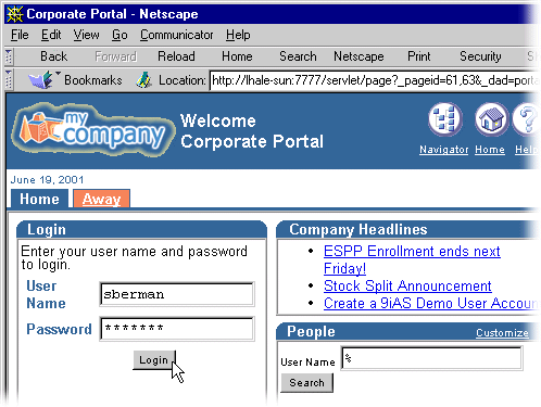 Steve's portal