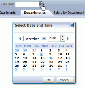 Date editor