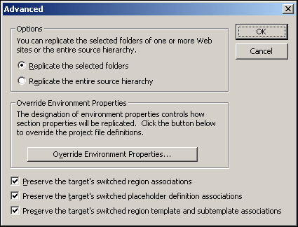 Replicator Server Configuration