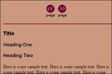 The Courtesy sample Classic HTML Conversion Editor