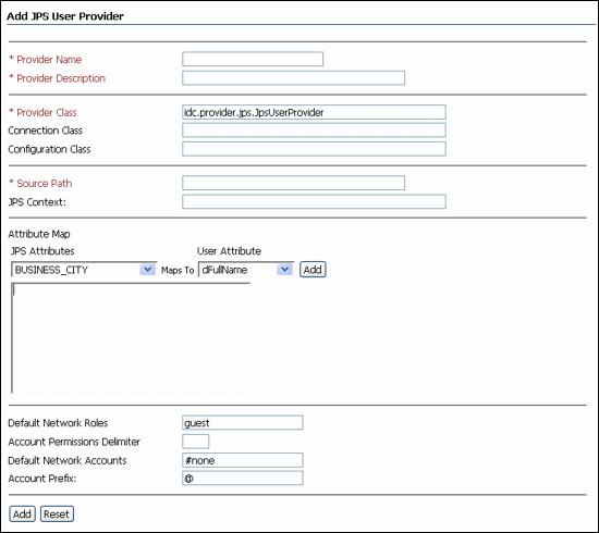 Surrounding text describes JpsUserProvider screen.