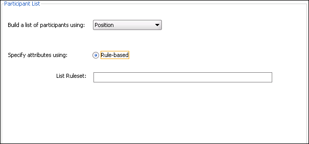 Rule-based Position List Builder Dialog