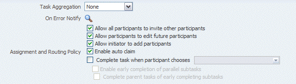 Routing Settings