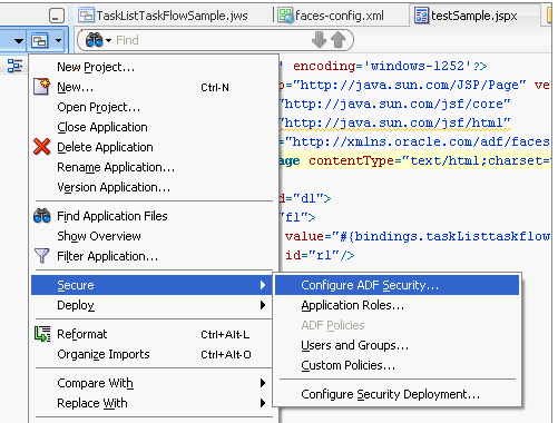 Securing the Application