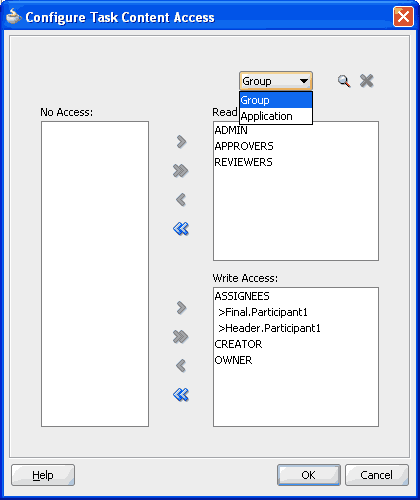 Configure Task Content Access Dialog (2)