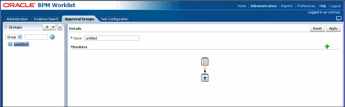 Create Static Approval Group: Details