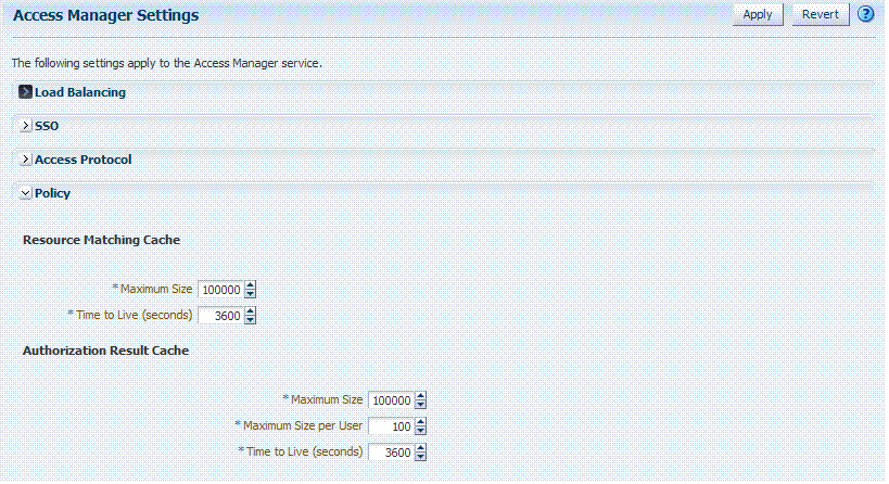 Common Policy Evaluation Caches