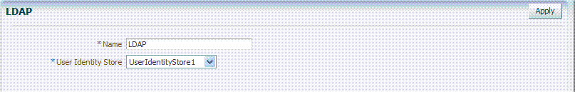 Pre-Configured LDAP Authentication Module