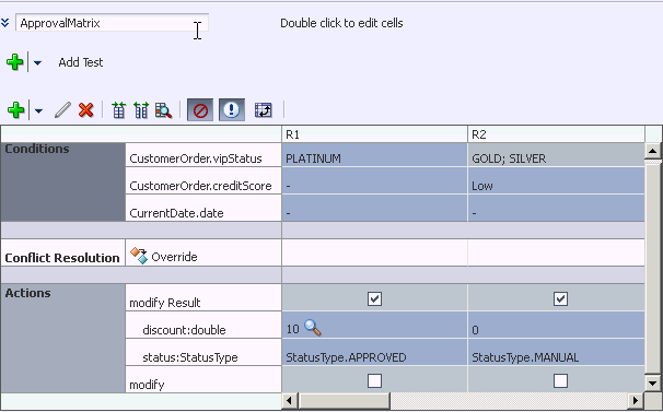 deleting conditions and actions