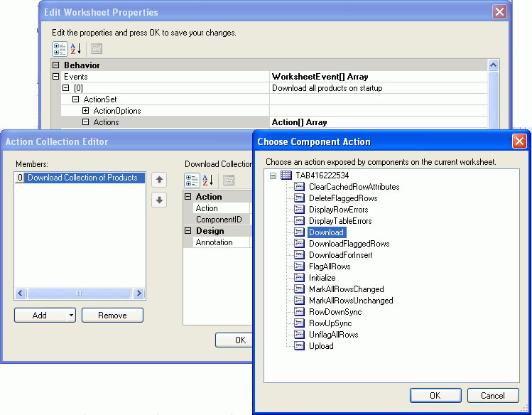 The Choose Component Method Dialog Box