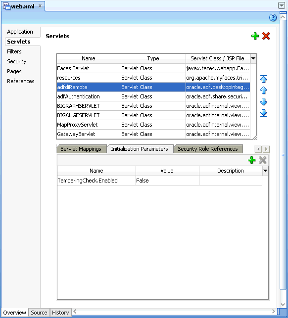 Shows how to disable the metadata tamper-check in JDev