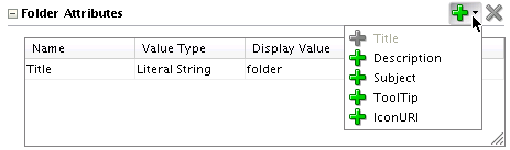 Folder Attributes