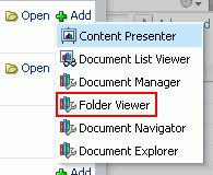 Add Menu for Folder