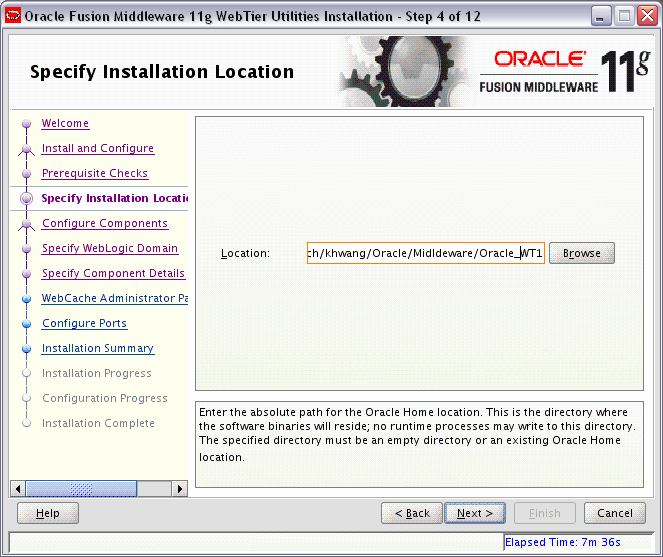welcome screen