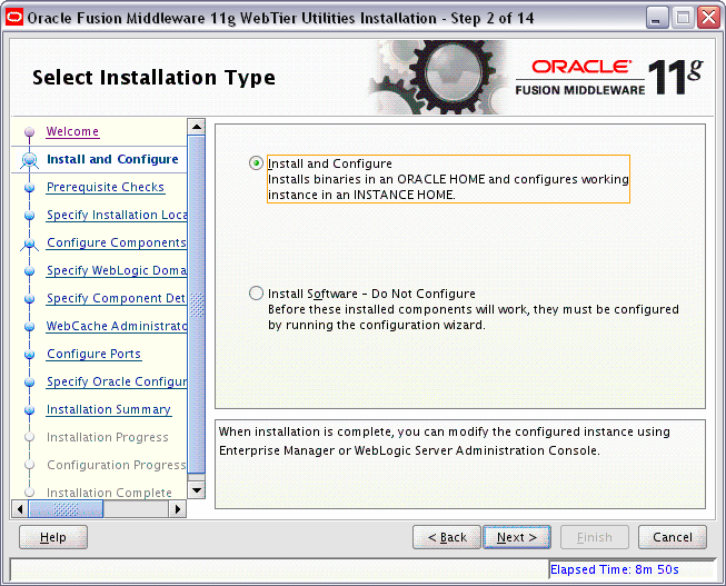 welcome screen
