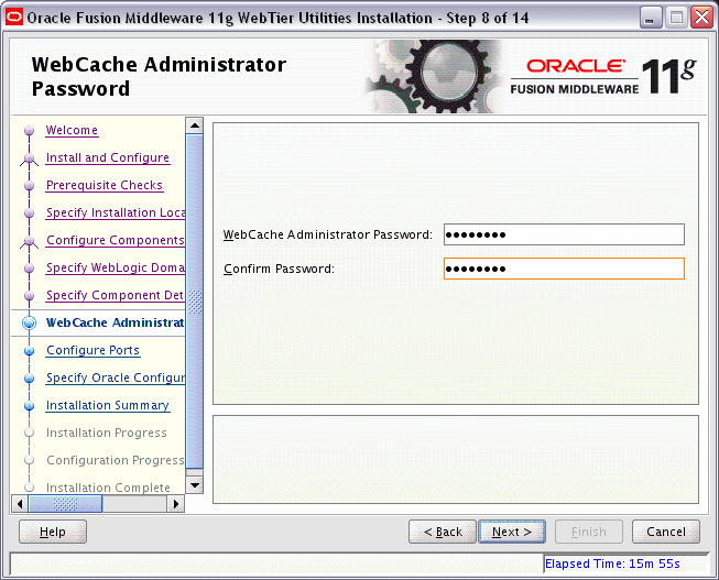 welcome screen