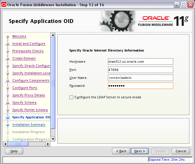 welcome screen