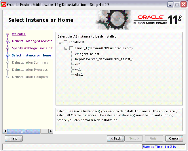 welcome screen
