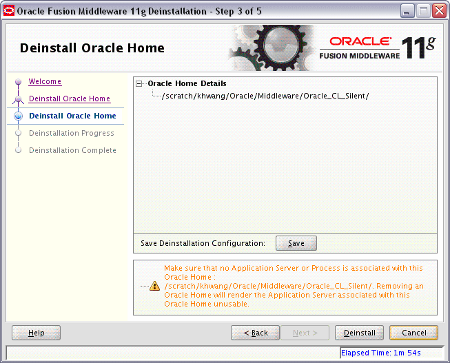 welcome screen