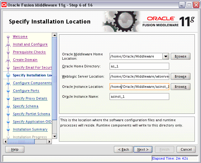 welcome screen