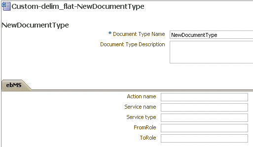 ebMS parameters