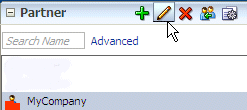 Default host trading partner name