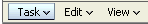 Sample menubar for a gantt.