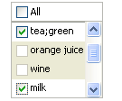 selectManyListbox component
