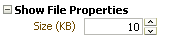 Scroll through list of numbers with spinbox