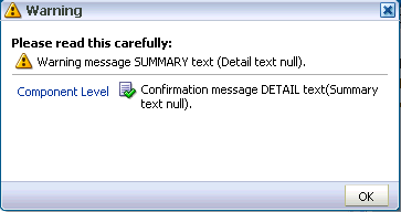 Global and component messages