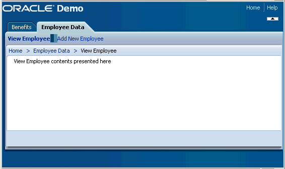 Navigation items using NavigationPane
