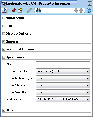 Property Inspector with diagrammer options