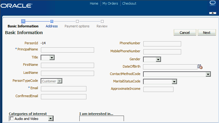 Self-registration Train in Fusion Order Demonstration