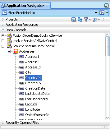 View attribute in StoreFrontModule