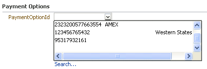 inputComboboxListOfValues Search link