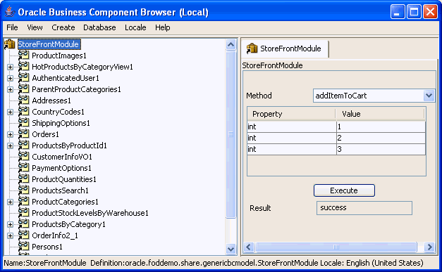Image of application module class extending model