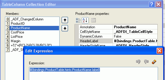 EL expression to retrieve an attribute control hint