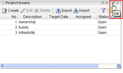 Edit icon on a task flow header