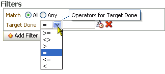 Datetime filtering operators