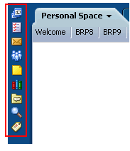 Sidebar icons