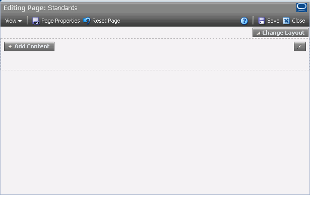 Page viewed through WebCenter Composer