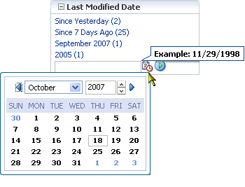 Select Date date picker