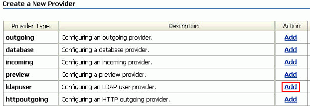 Creating a New Provider