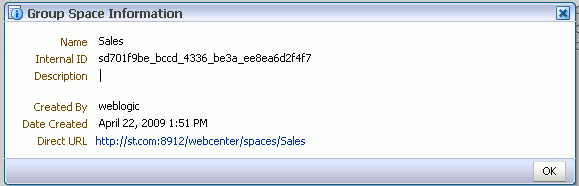 About Group Space