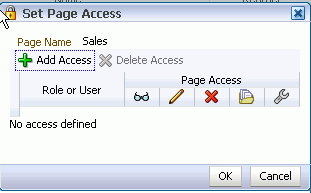 Setting Page Access
