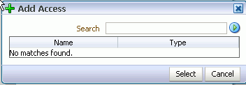 Selecting Users and Enterprise Roles Allowed to See the Page