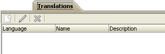 Translations tab